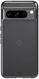 Оригінальний протиударний силіконовий чохол Tech21 Evo Check для Google Pixel 8 Pro Smokey Black - мініатюра 1