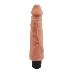 Вібратор T-skin ReaL Greedy Guy 24 см коричневий - мініатюра 5