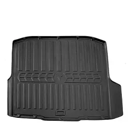 Килимок в багажник 3D для Skoda Octavia III (A7) (2013-2020) (universal) (with "ears") Шкода