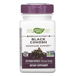Натуральна добавка Nature's Way Black Cohosh 40 mg, 120 вегакапсул