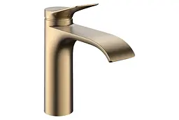 Змішувач для умивальника Hansgrohe Vivenis CoolStart з донним клапанома brushed bronze 75024140