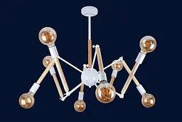 Люстри LOFT Levistella 909XL1022-8 WH - мініатюра 2