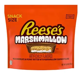 Шоколадні цукерки Reese's Marshmallow Peanut Butter Cups 265г