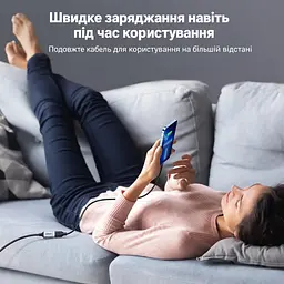 Кабель-подовжувач UGREEN US115 USB 3.0 USB-A 1,5 м чорний (10496) - мініатюра 11
