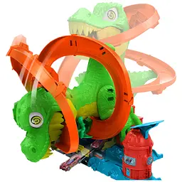 Ігровий набір Hot Wheels City Атака вогняного Ті-Рекса (JBM73) - мініатюра 5
