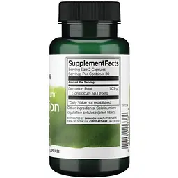 Корінь кульбаби для печінки Swanson Dandelion Root 515 мг 60 капсул (100-44-1862229-20) - мініатюра 2