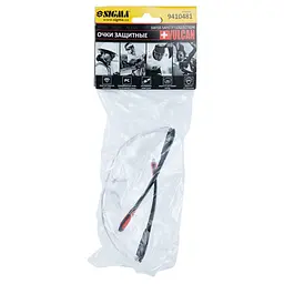 Окуляри захисні Sigma Vulcan anti-scratch, anti-fog прозорі 9410481 - мініатюра 3