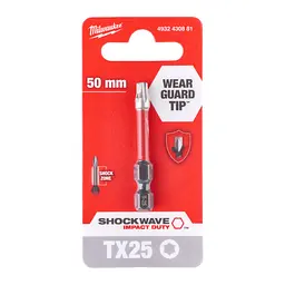 Біта SHOCKWAVE MILWAUKEE, TX25, 50мм - мініатюра 2