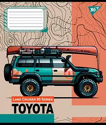 Набір зошитів Yes Off road vehicle А5 в лінійку 48 аркушів 10 шт. (767391) - мініатюра 3