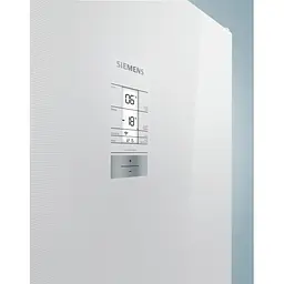 Холодильник Siemens KG56NLWF0N 193х80х70см 2 двері холодильне відділення 400 л морозильне відділення 105 л A++ NF Білий (KG56NLWF0N) - мініатюра 3