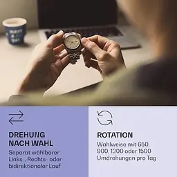 Ротомат скринька для автопідзаводу годинника Klarstein St. Gallen II Premium (10036166) - мініатюра 2