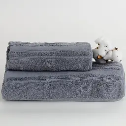 Полотенце махровое ТЕП Fancy Medium Grey 50x90 см серое