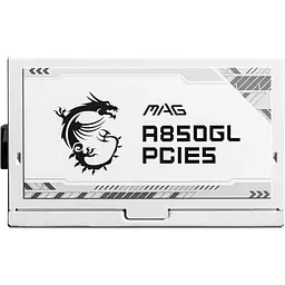 Блок живлення MSI MAG A850GL 850W PCIE5 White [176487] - мініатюра 11