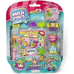 Ігровий набір Фотосесія Moji Pops S2 PMP2B416IN00, 4 фігурки, аксесуари