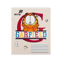 Зошит Kite Garfield, 18 аркушів, клітинка (GF26-236) - мініатюра 4