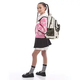 Рюкзак GoPack Education 182M Beige Polka Dots Бежевий (GO26-182M-3) - мініатюра 17