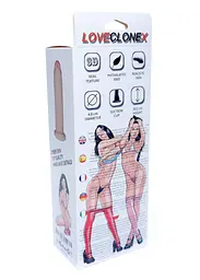 Фалоімітатор Boss Potos Loveclonex 7 20,5 см (тілесний) - мініатюра 6