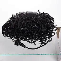 Вулична гірлянда Бахрома GarlandoPro 50 м 840 LED чорний дріт Мультиколор 50MBML - мініатюра 4