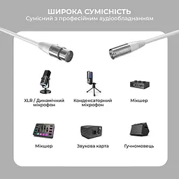 XLR-кабель Fifine L9CW - мініатюра 6