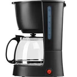 Кавоварка Ardesto крапельна 1.2 л чорно-срібляста (FCM-D2100)