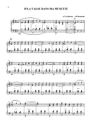 Французька легка музика (вар’єте) для акордеона (баяна) - мініатюра 3