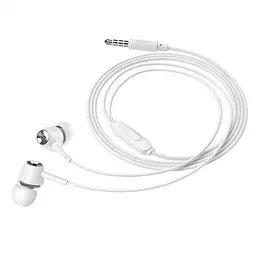 Навушники Hoco M70, вакуумні, 3.5mm, 1.2m, білі - мініатюра 4