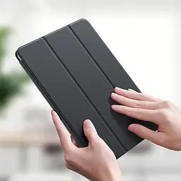 Чохол-книжка BeCover Tri Fold Soft TPU з кріпленням Apple Pencil для Apple iPad Air 11" M2/M3 2024/2025 Black (711400) - мініатюра 4