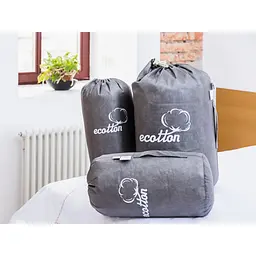 Ковдра Ecotton Premium Line White демісезонна 140х205 см (25081) - мініатюра 9