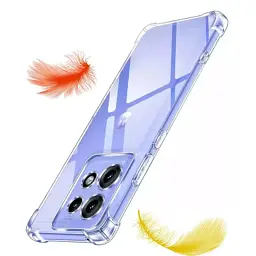 Чохол до мобільного телефона BeCover Anti-Shock Motorola Edge 50 Clear (713149) - мініатюра 2