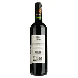 Вино Chateau Lalaudey червоне сухе 0.75 л - мініатюра 2
