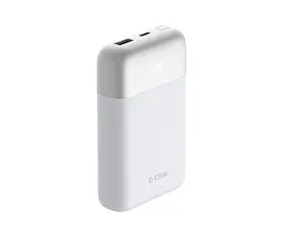 Акумулятор портативний літій-іонний D-Link Power Bank 10000мА*рік 18Вт 1xUSB-A, 1xUSB-C, білий - мініатюра 6