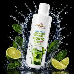 Лубрикант MyLove Aroma Series IntimMassage 2in1 Mohito, 300 мл - мініатюра 2