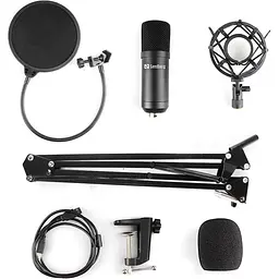 Мікрофон Sandberg Streamer Kit USB [126-07] [105650] - мініатюра 2