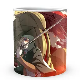 Кухоль GeekLand Attack on Titan Атака Титанів Титани Енні AOT 002.10 330 мл білий - мініатюра 2