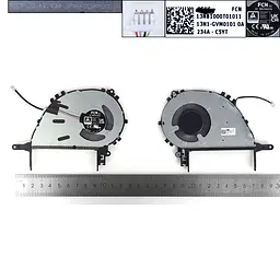 Вентилятор для Asus X1404VA X1404ZA X1504ZA X1504VA X1704VA X1704ZA, 13NB1000T01111, 13NB1000T01011 - мініатюра 3