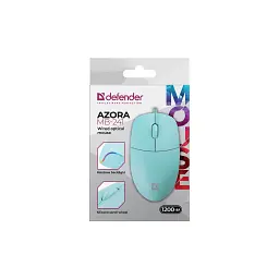 Мишка Defender Azora MB-241 LED USB Blue (52243) - мініатюра 4