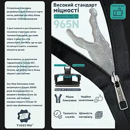 Рюкзак Tigernu T-B9520 15.6 White - мініатюра 6