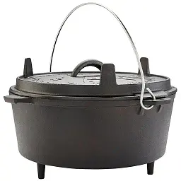 Казан з кришкою Groenberg Askja Pot Black 33 см 10 л (DAS303245) - мініатюра 3