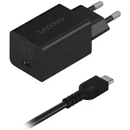 Блок живлення до ноутбуку Lenovo 65W GaN Nano Adapter USB Type-C (40AWGN65EU)