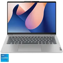 Ноутбук Lenovo IdeaPad Slim 5 14IAH8 з процесором Intel Core i5-12450 Pana la 4.4 GHz, 14", WUXGA, IPS, 8GB LPDDR5 RAM, 512GB SSD, Intel UHD графікою, No OS, Cloud сірий