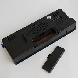 Цифровий світлодіодний настільний годинник Fying DS-6628 підсвічування біле, чорний - мініатюра 6