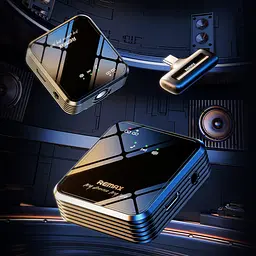 Бездротова мікрофонна система "REMAX 1 in 1 Square microphone K11" Type-c - мініатюра 2