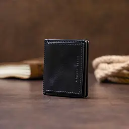 Вертикальне глянсове портмоне з накладною монетницею Grande Pelle 11332 синє - мініатюра 9
