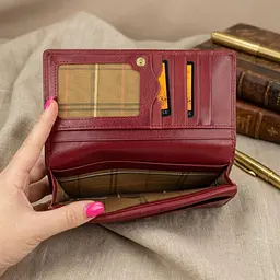 Жіночий гаманець Tony Perotti Italico 1902 rosso (90687) червоний - мініатюра 7