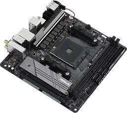 Материнська плата ASRock B550M-ITX/ac Socket AM4 - мініатюра 2