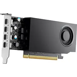 Відеокарта PNY RTX A400 4GB PRO 64B (VCNRTXA400-SB) (GDDR6, 64 bit, PCI-E v4.0 x8) - мініатюра 2