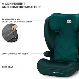 Автокрісло Kinderkraft i-Spark Green (KCISPA00GRE0000) - мініатюра 9