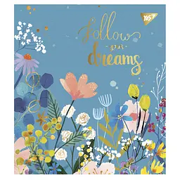 Набір зошитів Yes Follow your dreams Pantone Gold А5 в клітинку 24 аркуші 10 шт. (66842) - мініатюра 2
