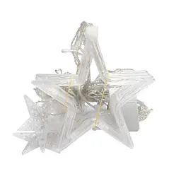 Гірлянда світлодіодна Star Curtain 4.2 м 100 LED, штора зорі синя, новорічна бахрома для дому - мініатюра 8