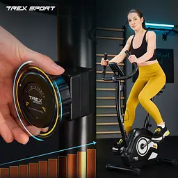 Велотренажер Trex Sport TX-400MB Reck магнітний чорно-білий - мініатюра 2